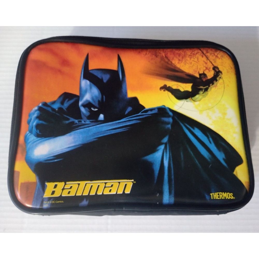 Lunch Kit Batman Begins Thermo Insulated‎ Brand EUC